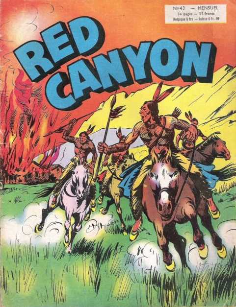 Scan de la Couverture Red Canyon n 43